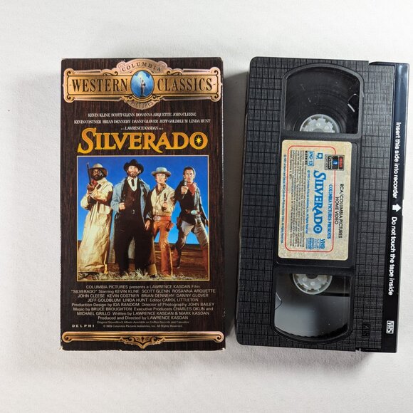 3/$15 SILVERADO western VHS tape classic movie - Picture 3 of 3